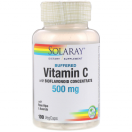 Solaray Vitamin C with Bioflavonoid 500 мг 100 капс